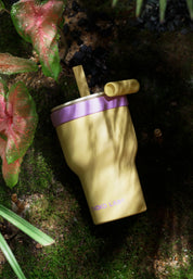 Chako Lab  Dual Layer Tumbler | Yellow Purple