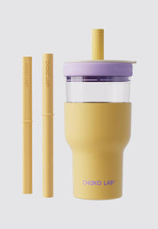 Chako Lab  Dual Layer Tumbler | Yellow Purple