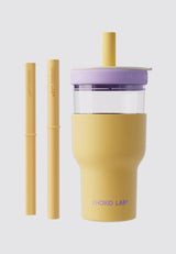 Chako Lab  Dual Layer Tumbler | Yellow Purple