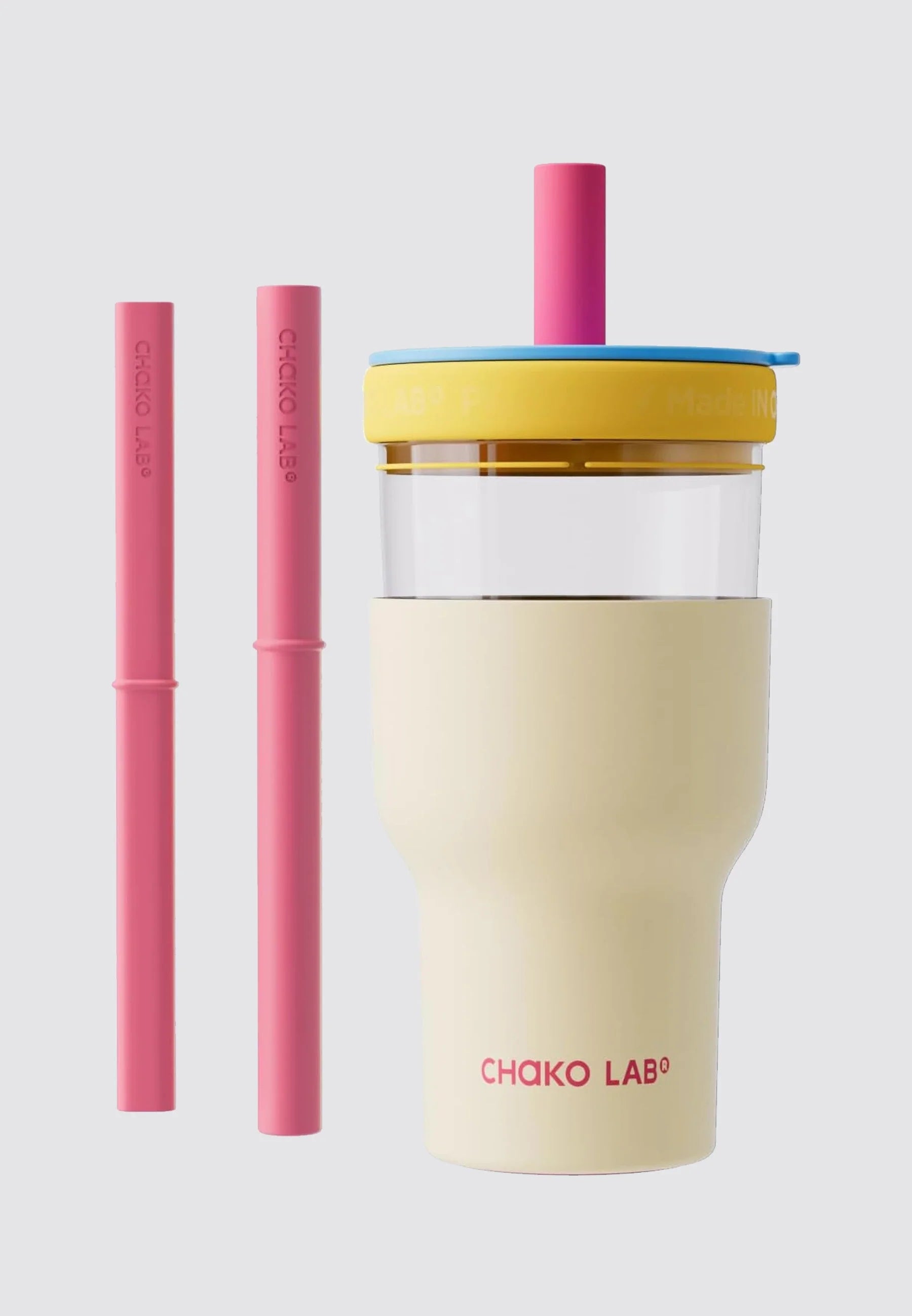 Chako Lab  Dual Layer Tumbler | Yellow Blue