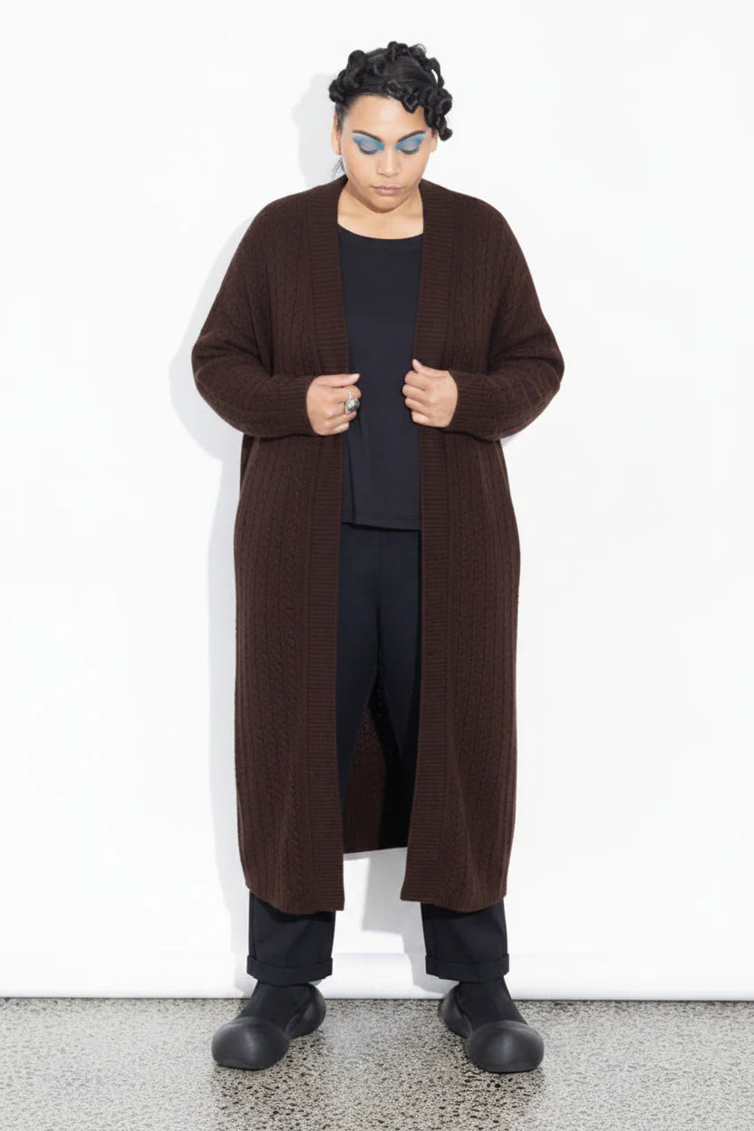 LaLA Cici Cardi | Brown