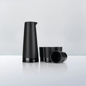 Stoneware Sake Set | Black