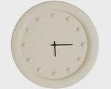 Bubble Wall Clock | Off White