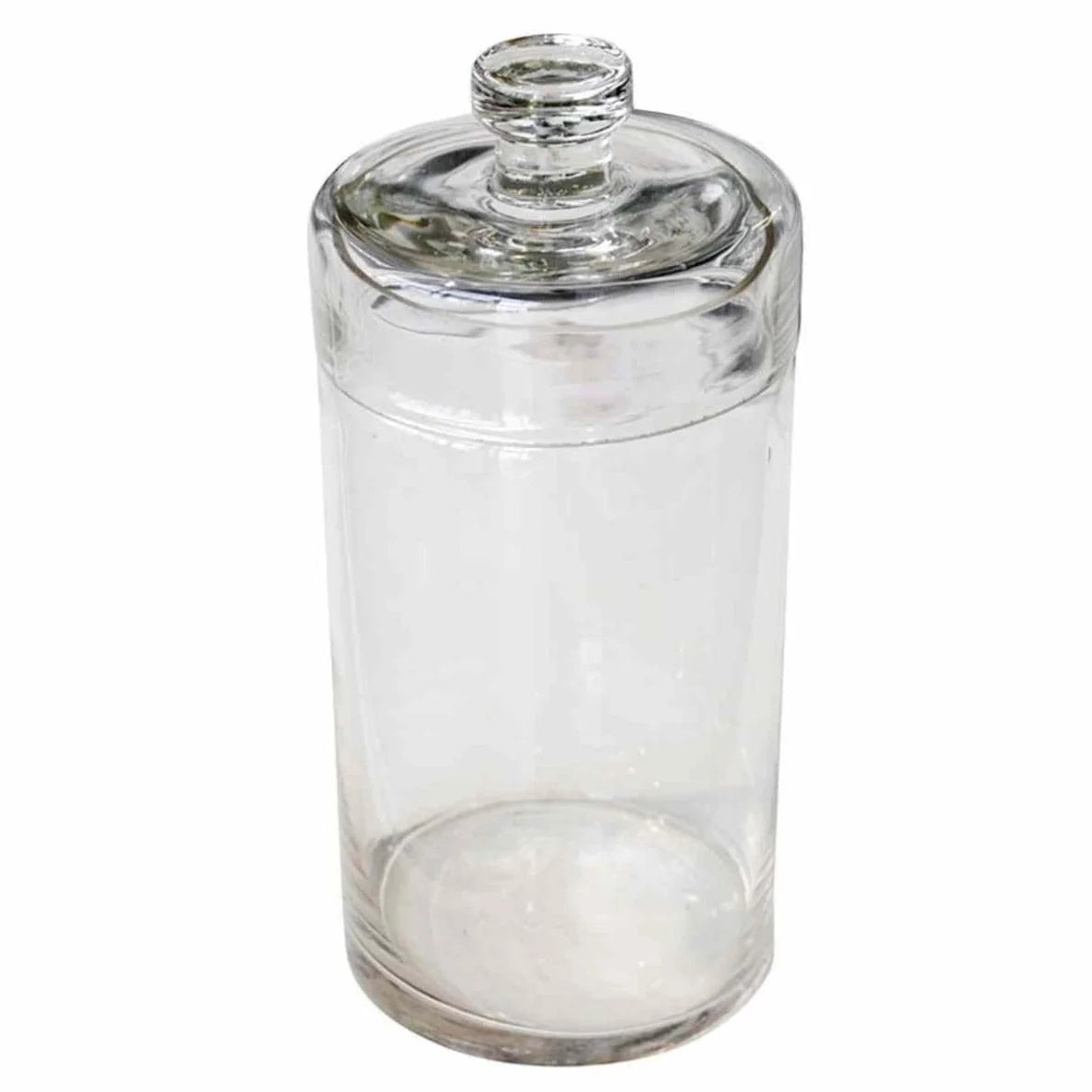 Le Monde Condiment Glass Jar Hold With Lid | Large