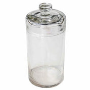 Le Monde Condiment Glass Jar Hold With Lid | Large