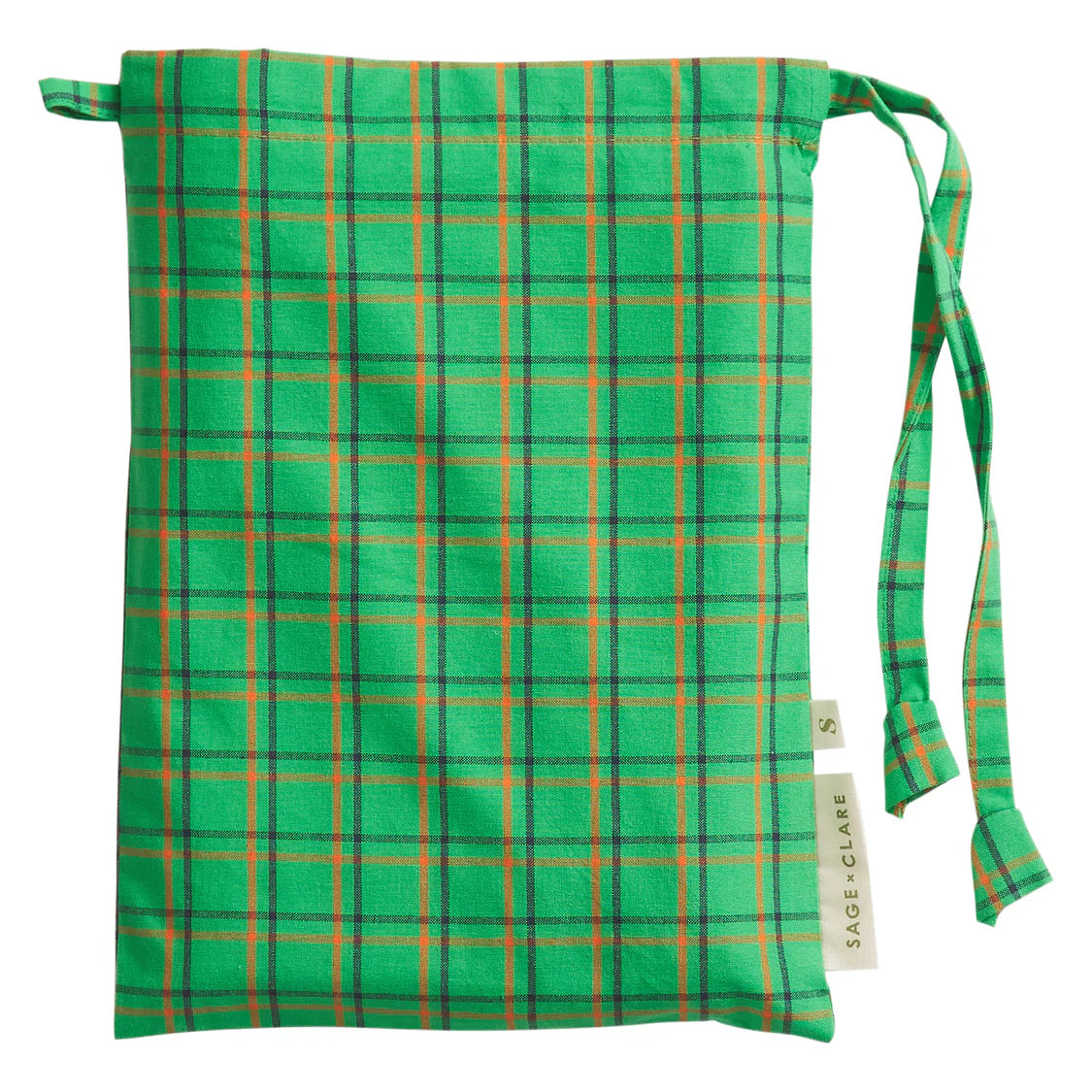 Sage X Clare Cosmin Cotton Fitted Sheet | King Spring Green