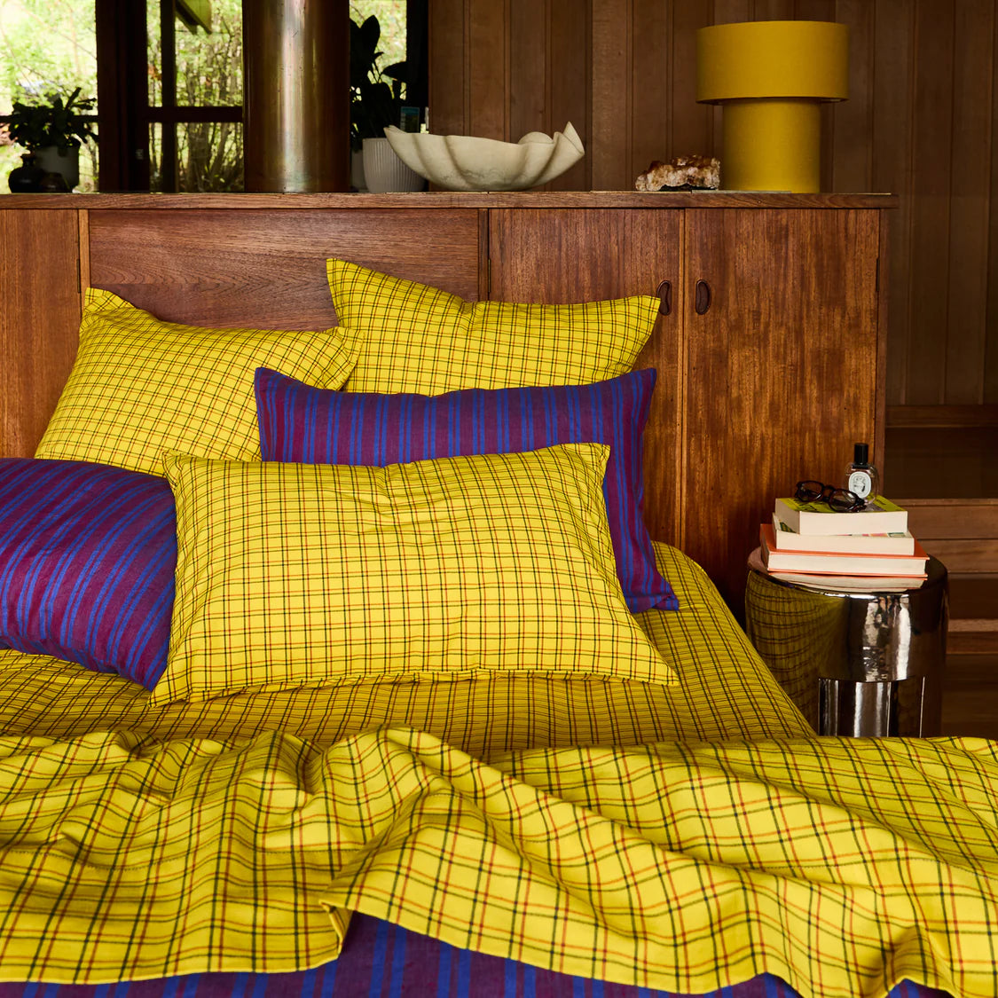 Sage X Clare Cosmin Cotton Pillowcase Set | Medallion