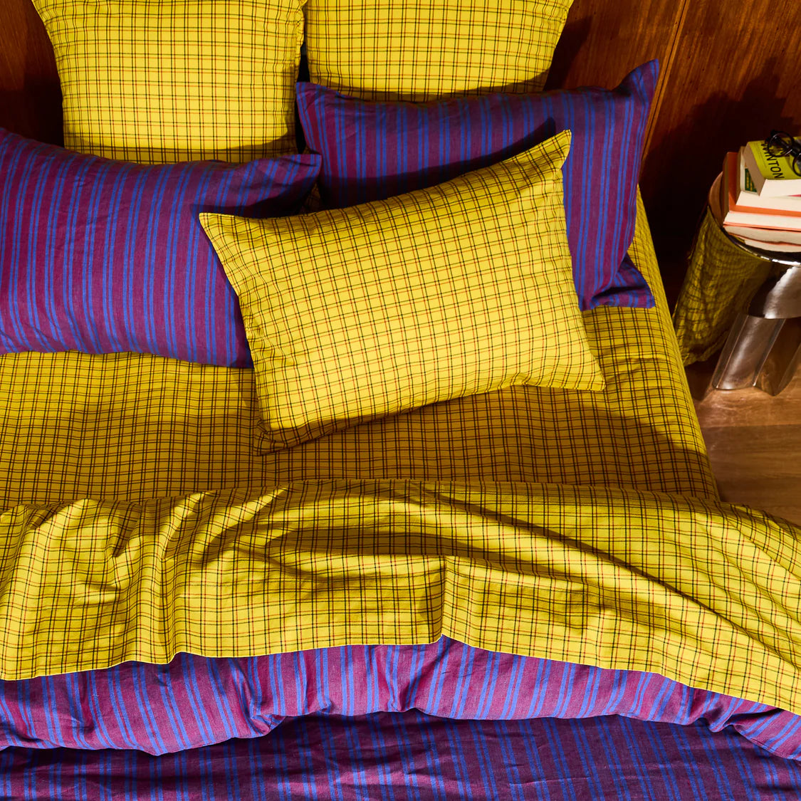 Sage X Clare Cosmin Cotton Pillowcase Set | Medallion