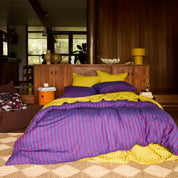 Sage X Clare Nadine Linen Pillowcase Set | Burnt Sienna