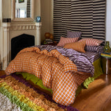 Sage X Clare Marquis Linen King Quilt Cover | Kent
