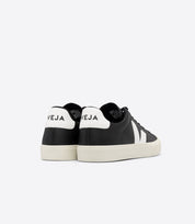 Veja Campo Chrome Free Leather Sneaker Black|White