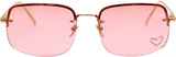 Reality Faster Love Sunglasses | Pink Diamond