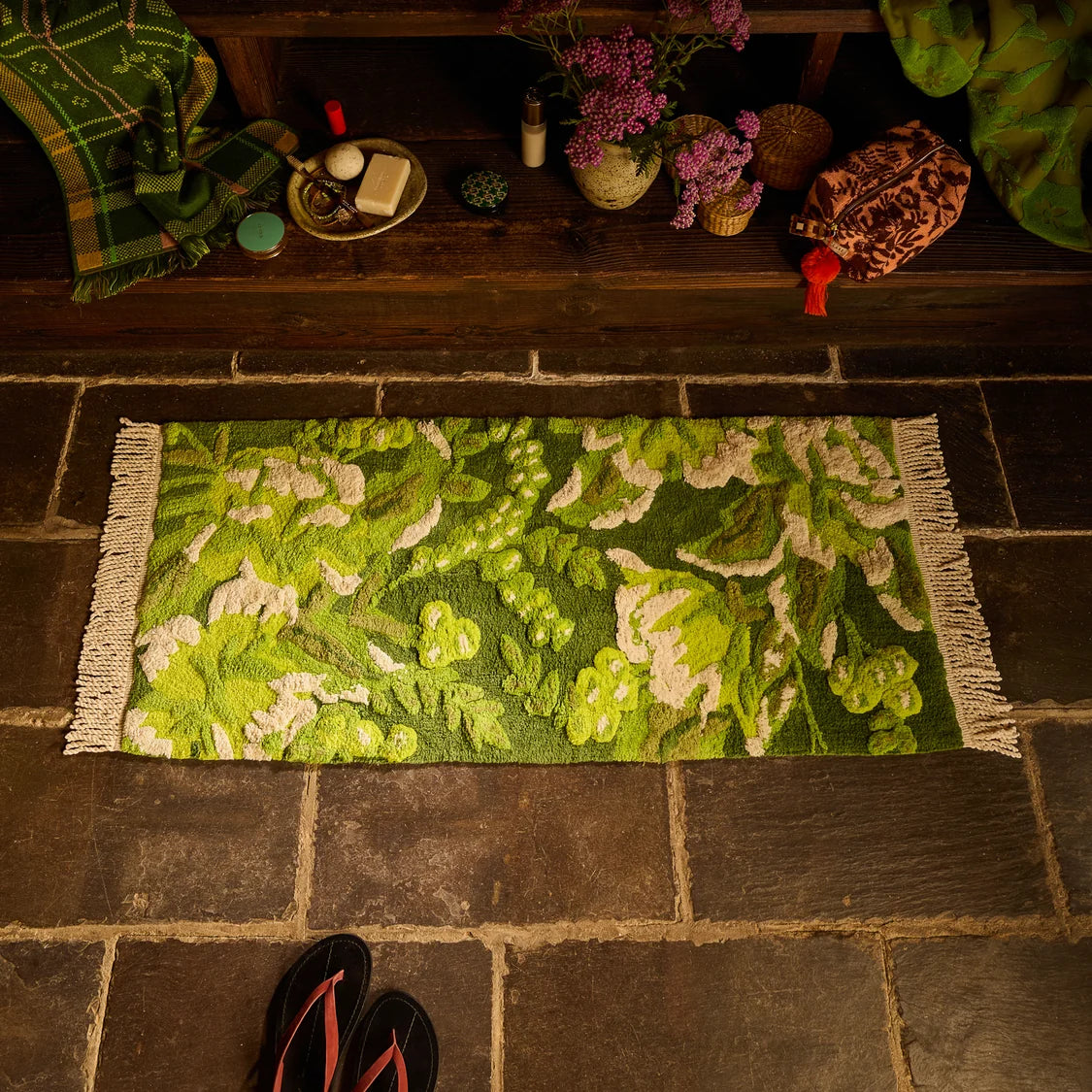 Sage X Clare Sierra Bath Runner | 120cm