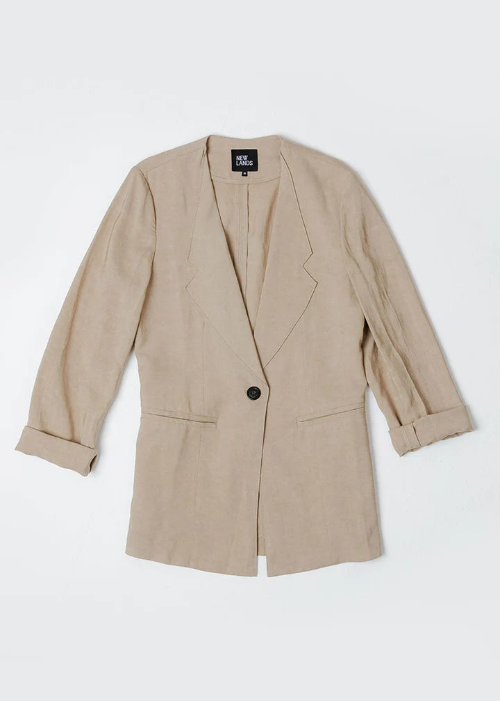 New Lands Dean Blazer | Biscuit