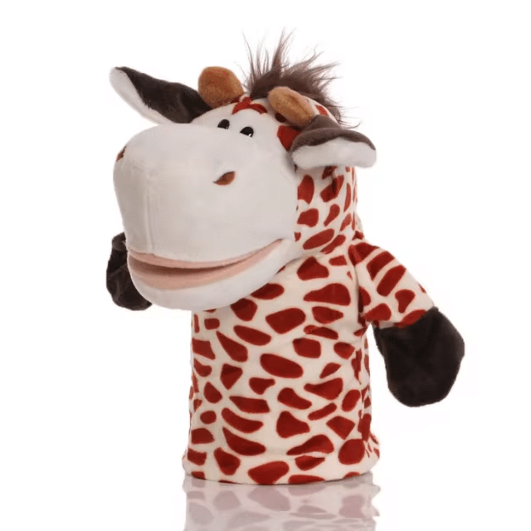 Squoodles Giraffe  Hand Puppet | Large