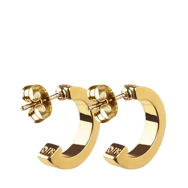 Dyrberg Kern Desolo Hoop Earrings | Gold