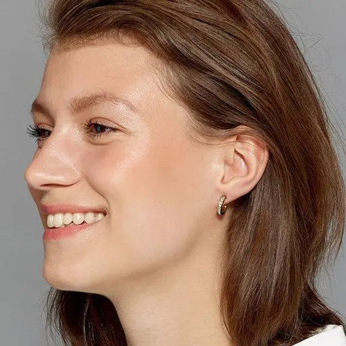 Dyrberg Kern Desolo Hoop Earrings | Gold