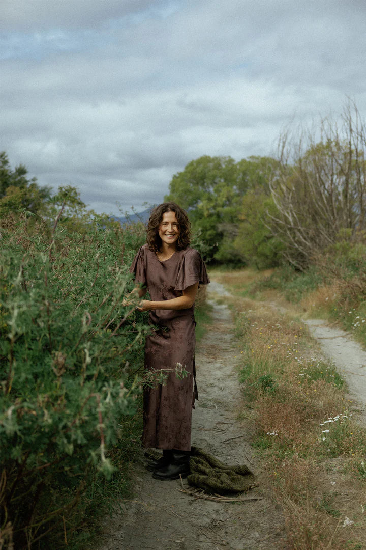 New Lands Devon Dress | Graphite