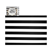Paper Placemats | Black White Stripe Pack Of 30