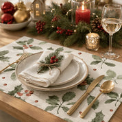 Paper Placemats | Christmas Holly