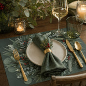 Paper Placemats | Eucalyptus Wreath