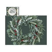 Paper Placemats | Eucalyptus Wreath
