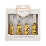 Twine Cork Handled Cheese Spreader | Set Of 4
