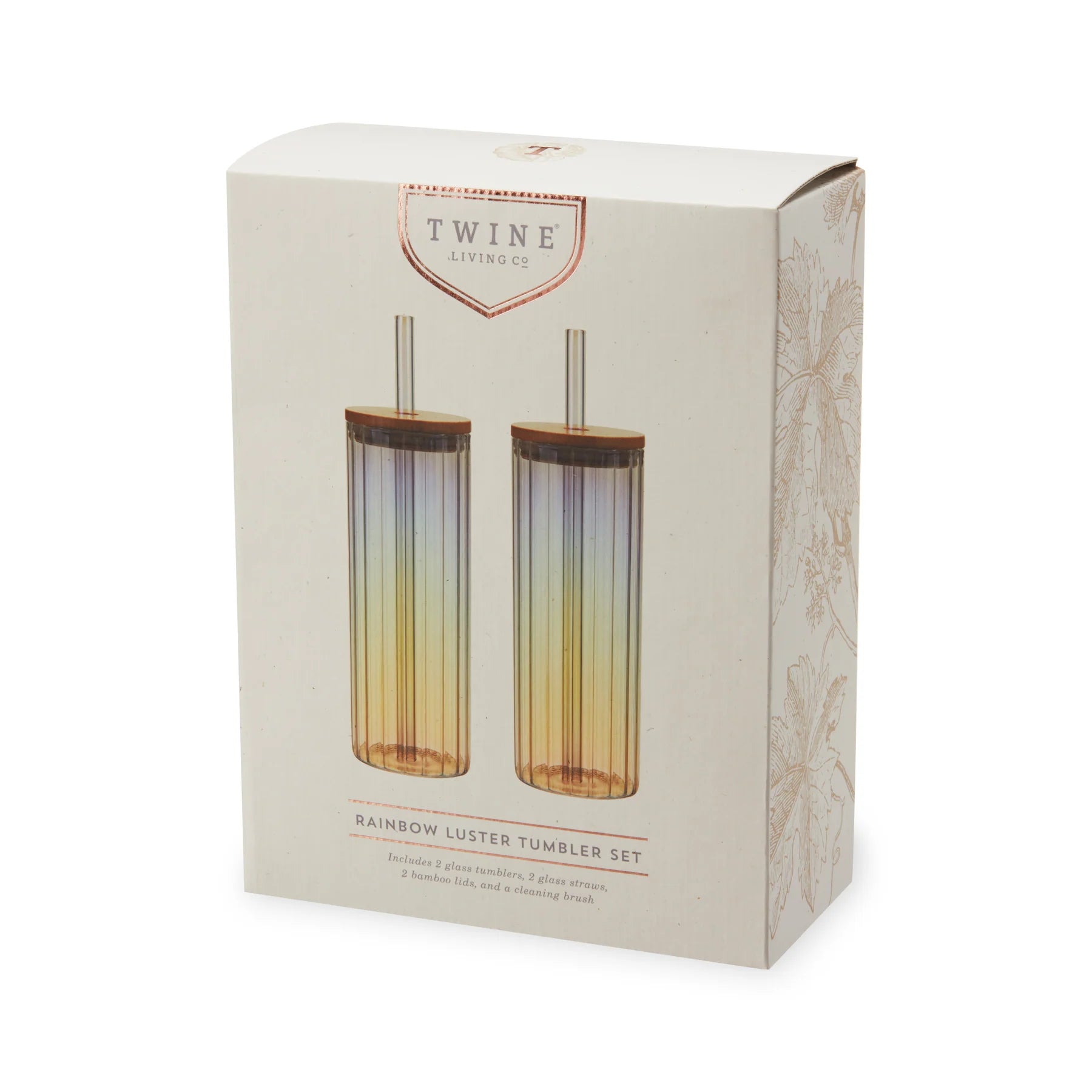 Twine Rainbow Luster Tumbler | Set Of 2