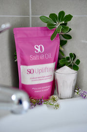 SO Bath Soak Salts 450gm Pouch | Uplifting