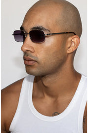 Reality Future Sound Sunglasses | Gold Smoke