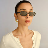 Le Specs Pilferer | Black Khaki Mono