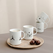 Radar Porcelain Coffee Mug | Garden