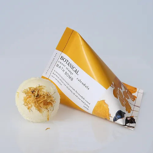 Botanical Bath Bomb | Sweet Orange +  Calendula