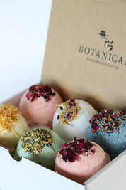 Botanical Bath Bomb Gift Box | Set Of 6