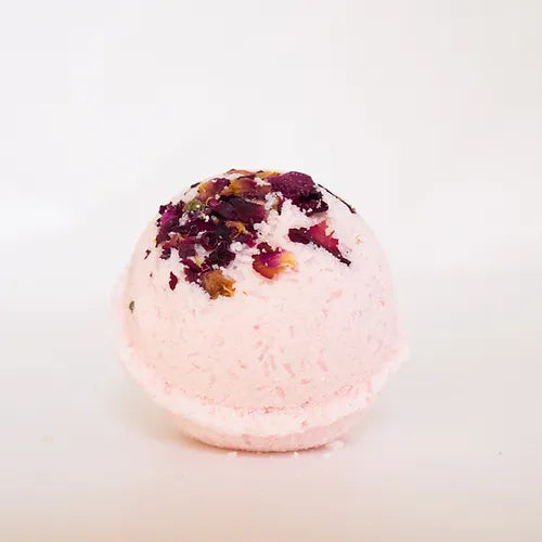 Botanical Bath Bomb | Rose + Himalayan Salt