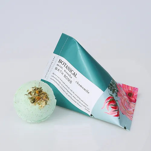Botanical Bath Bomb | Mint Manuka + Chamomile