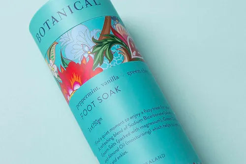 Botanical Foot Soak Trio Pack | Peppermint, Vanilla + Green Clay