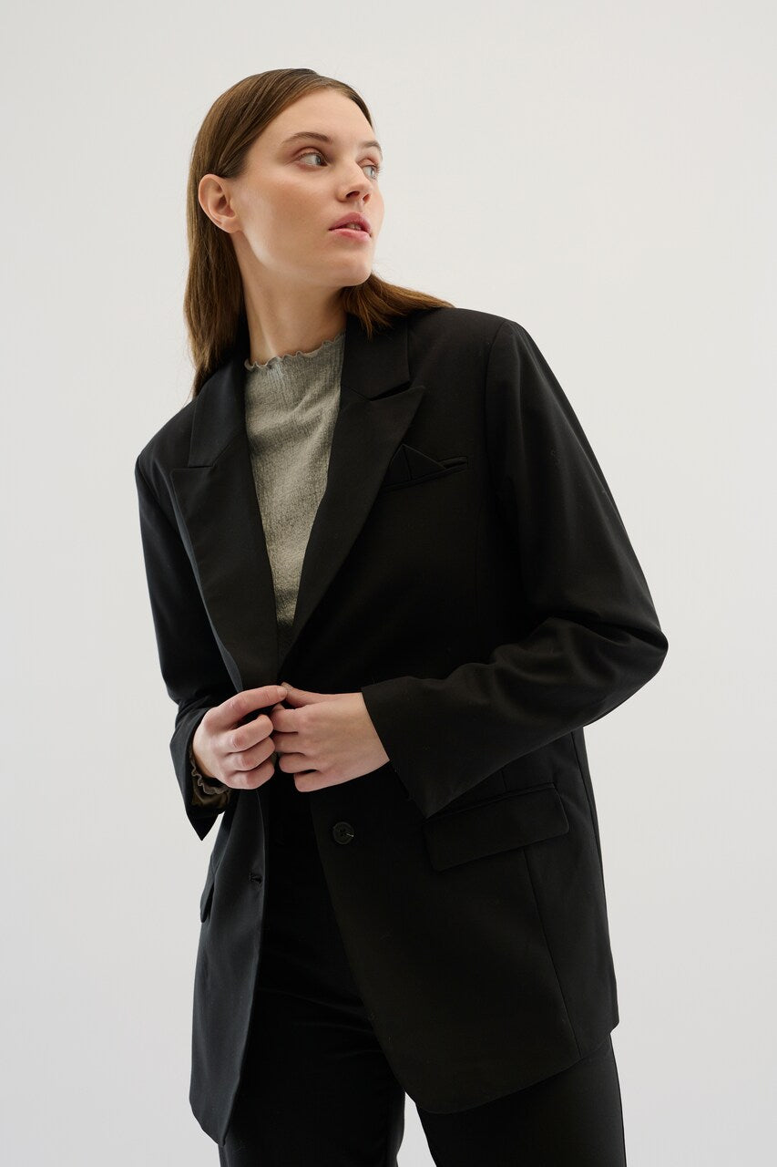 Karen By Simonsen Milano Solid Blazer | Black