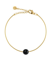 Edblad Aura Bracelet | Small Gold Black