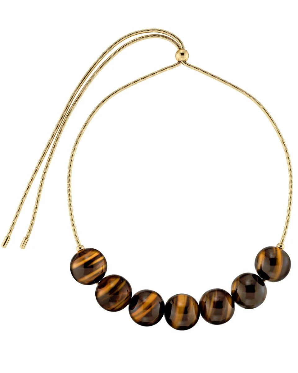 Edblad Aura Necklace | Maxi Gold Brown