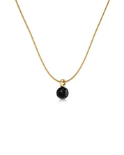 Edblad Aura Necklace | Small Gold Black