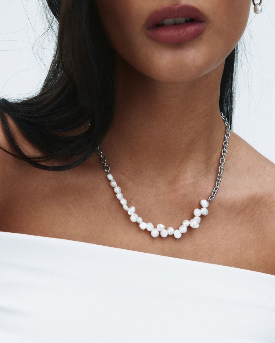Edblad Breeze Necklace Multi Chain | Silver