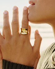 Edblad Cane Ring | Gold