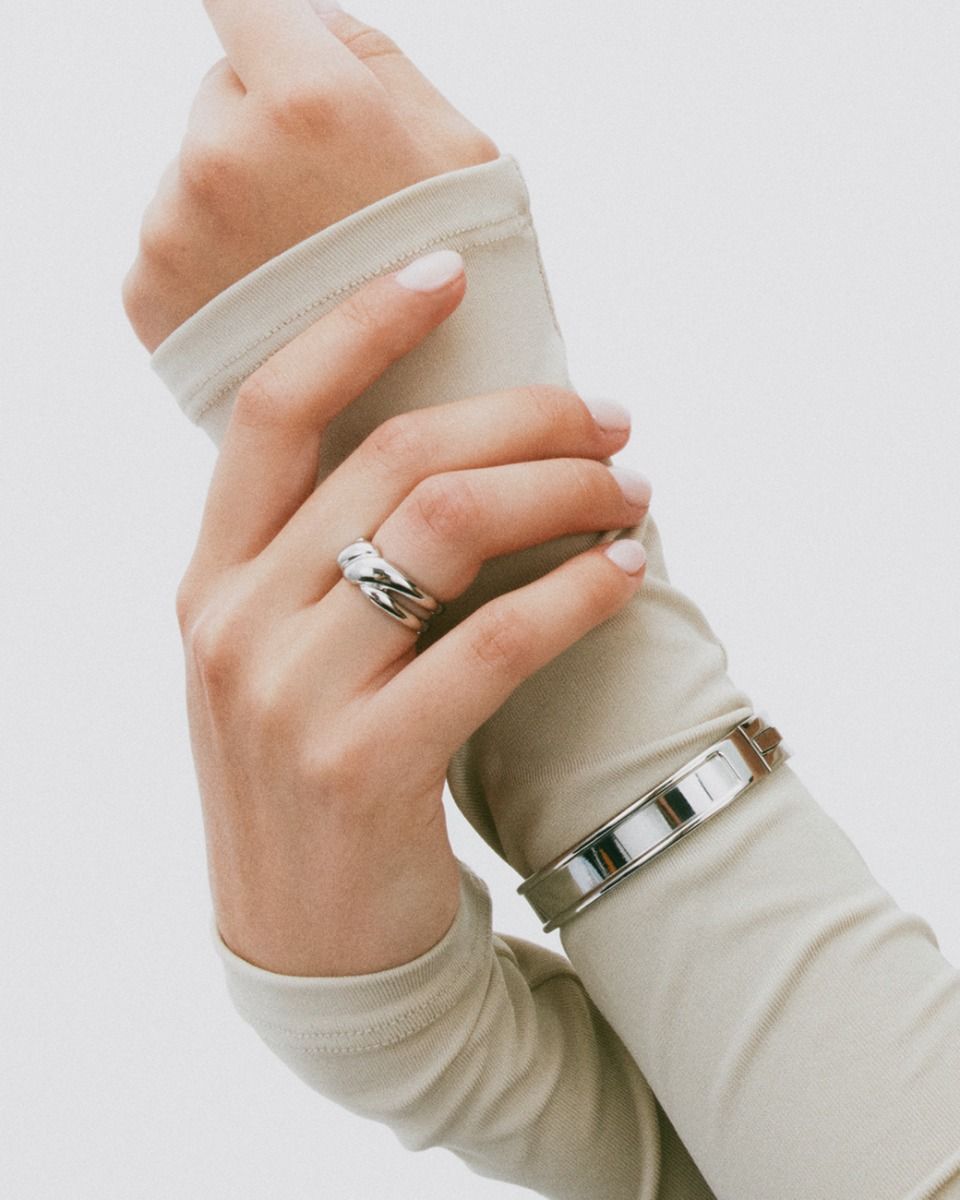 Edblad Twist Ring | Steel
