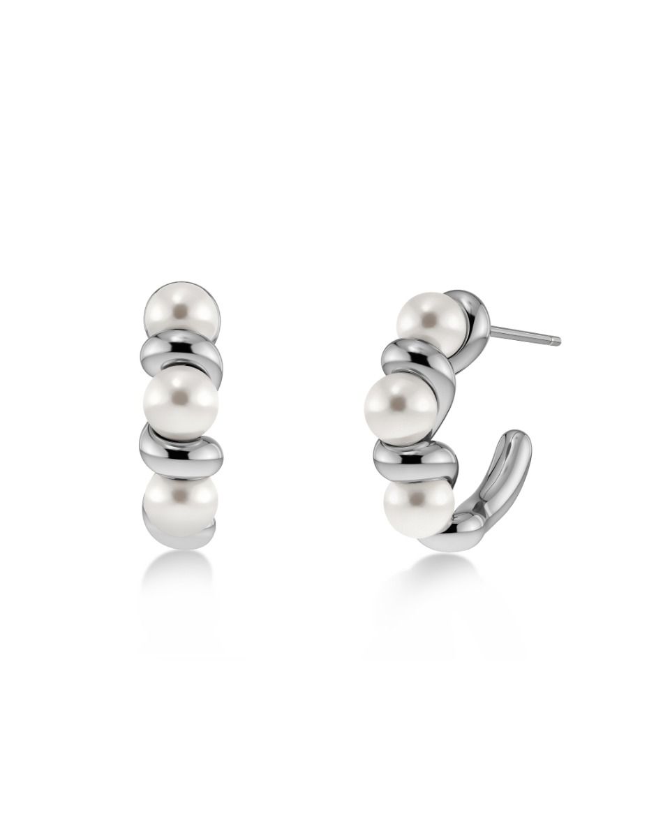 Edblad Margot Hoops | Small Silver