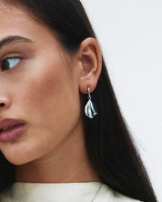 Edblad Petal Hoops | Silver