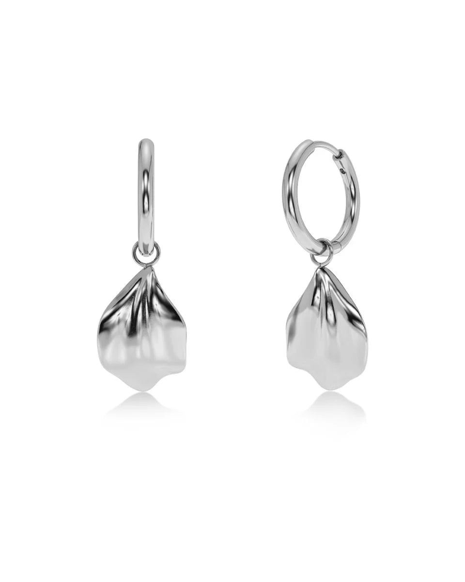 Edblad Petal Hoops | Silver