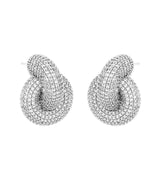 Edblad Redondo Sparkle Studs S Rhodium