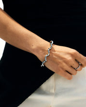 Edblad Spiral Bangle | Silver