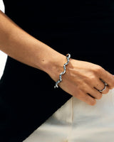 Edblad Spiral Bangle | Silver